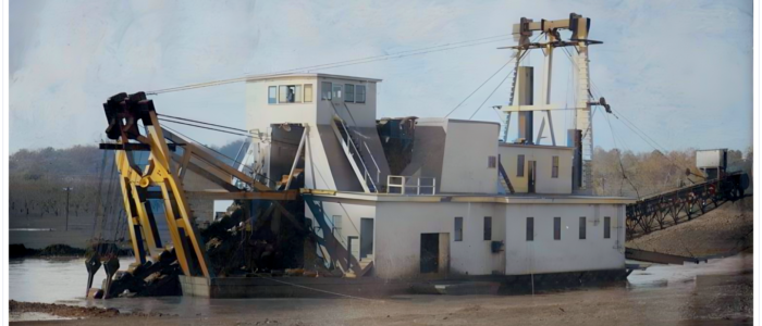 Gold Dredge at Sailor Bar